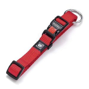 Karlie ASP Halsband verstellbar - Rot - 20 mm, 40-55 cm