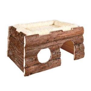 Karlie Rondo Halsband mit Ring für Adresstube - Schwarz - 80cm/45mm