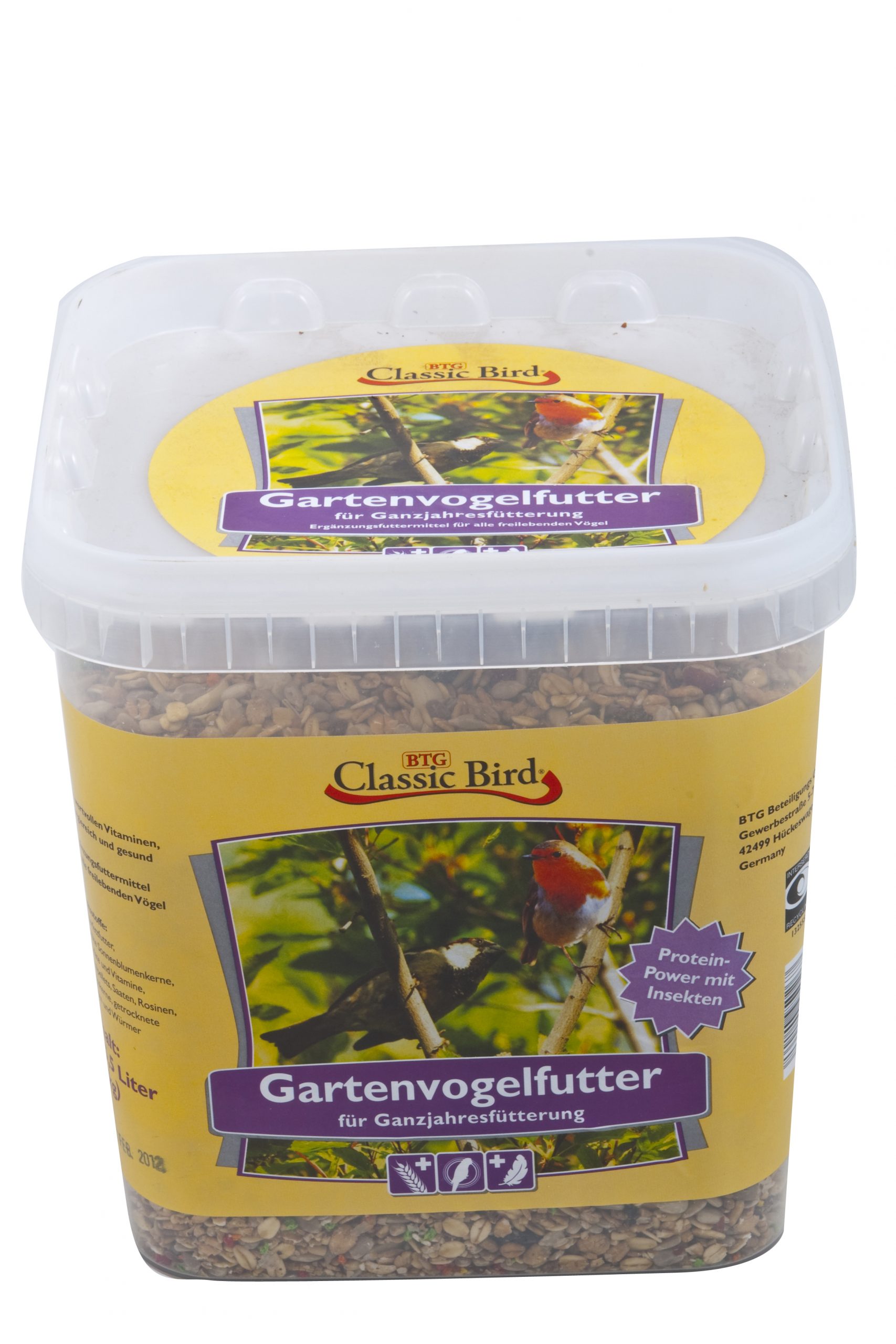 Classic_4260104950267_Cla.BirdGartenvogelfutterEimer3kg