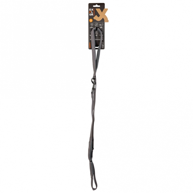 Duvoplus EXPLOR Ultimate Fit On-The-Road-Leine Safety - Silver Reflective - 130cm - 16mm – Bild 3