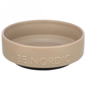 Trixie BE NORDIC Keramiknapf für Hunde - taupe/0,5l