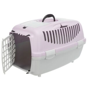 Trixie Transportbox Capri II - hellgrau/flieder