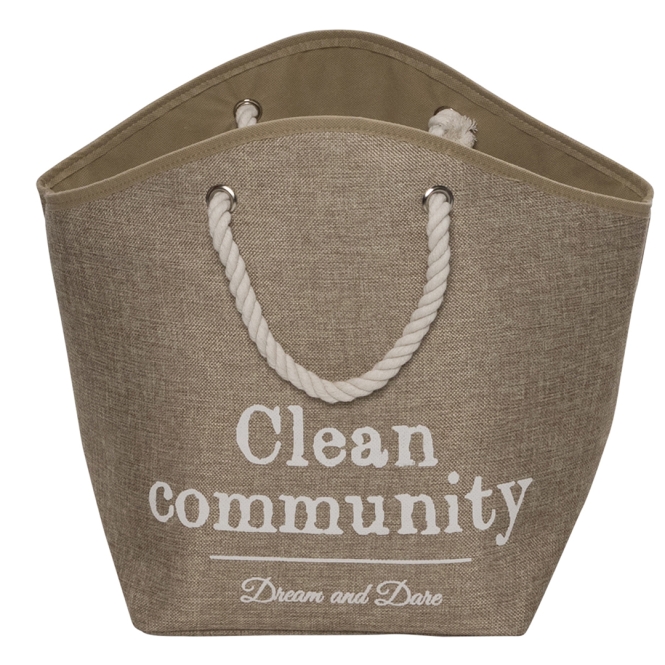 D&D Katzenhöhle Laundry Bag - Taupe – Bild 3