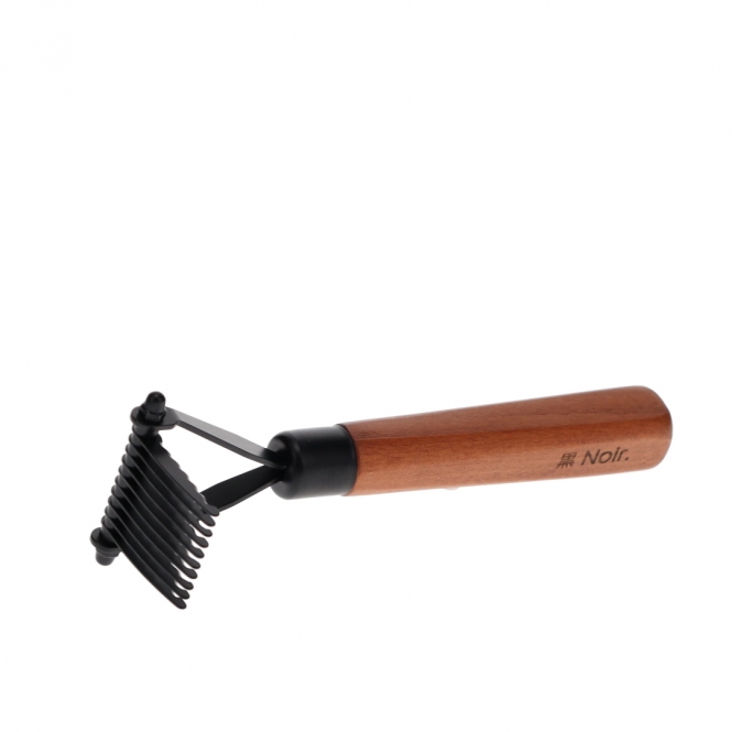 EBI Noir Japandi Entfilzungsharke - 18,5 x 6 x 4cm – Bild 3