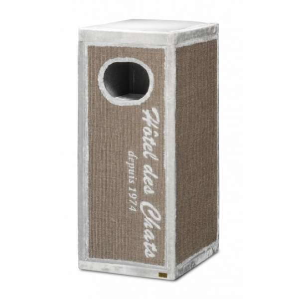 EBI Kratzturm Trend Rockefeller - Hotel des Chats, grau - Höhe 150 cm – Bild 4