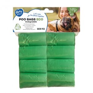 Duvoplus Hundekotbeutel eco - grün - 8 x 20 Stück