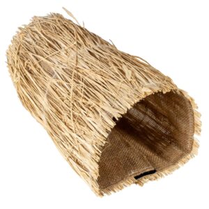 Duvoplus Nagertunnel aus Leinen/Gras - 38 x 19 x 16cm