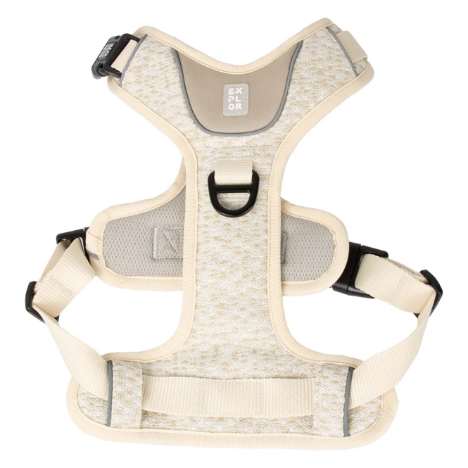 Duvoplus EXPLOR Ultimate Fit No-Pull-Geschirr - antique white - XS - 28-37cm - 32-43cm – Bild 3