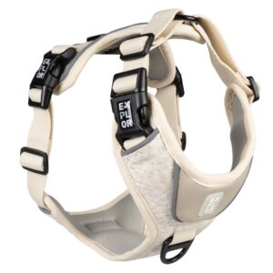 Duvoplus EXPLOR Ultimate Fit No-Pull-Geschirr - antique white - M - 40-49cm - 49-65cm