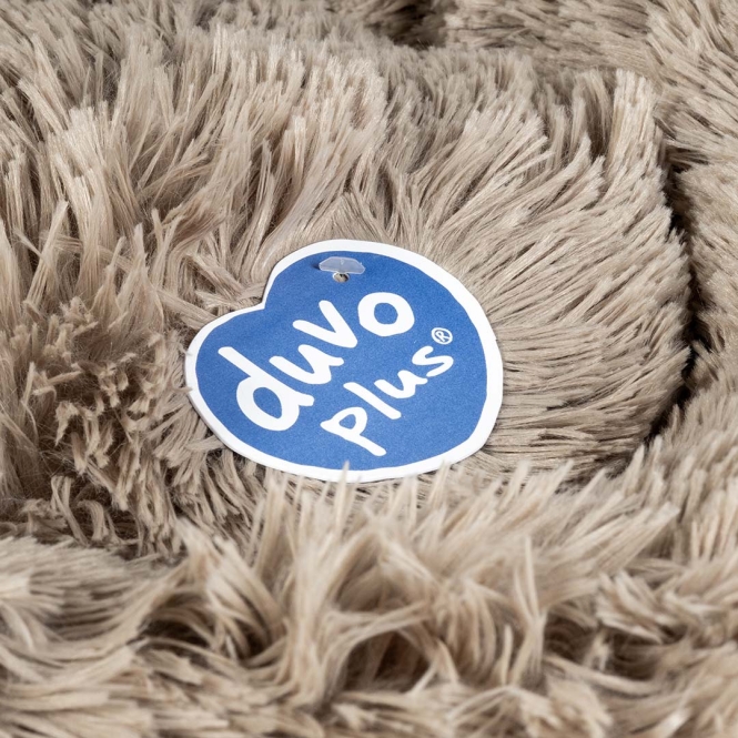 Duvoplus Donutbett Snug - beige - M - 65x65x15cm – Bild 4