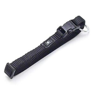 Karlie ASP Halsband verstellbar - Schwarz - 15 mm, 30-45 cm