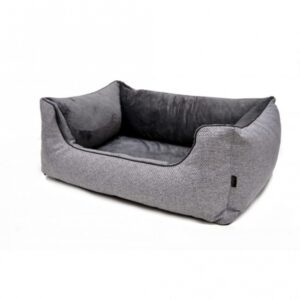 Lebon Hundebett Louis PLUS - Silver - 120 x 90 cm