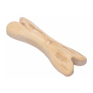 QUAPAS! Dog Toy Coffeewood Bone Stick - M - 19,5 x 3cm