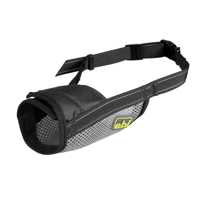 EBI Netz-Maulkorb - schwarz - XXL - 17-48cm / Ø21-26cm – Bild 3