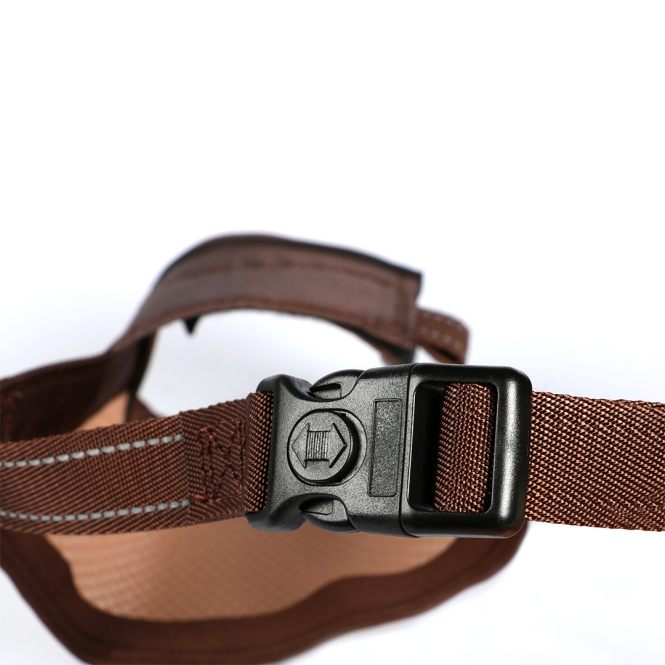 EBI Netz-Maulkorb - braun - M - 15-36cm / Ø17-21cm – Bild 4