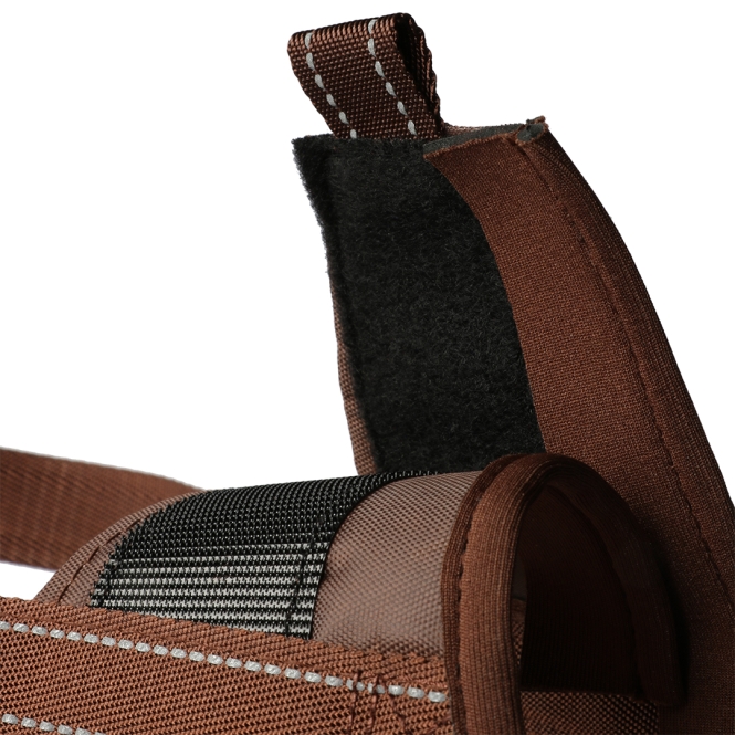 EBI Netz-Maulkorb - braun - S - 14-28cm / Ø16-20cm – Bild 4