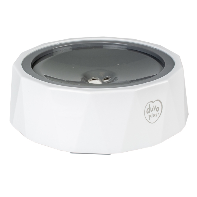 Duvoplus Anti-Verschütten Trinknapf Poly weiß/grau – Bild 4