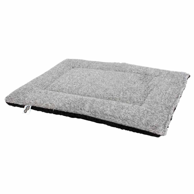 Duvoplus Hundematte Sherpa ECO - Grau - 76 x 53cm – Bild 4
